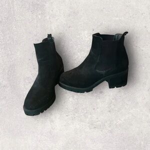 Seven7 Dark Heeled Boots